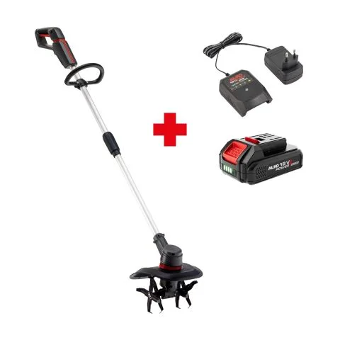AL-KO TLD 1820 Comfort batterikultivator med batteri och laddare